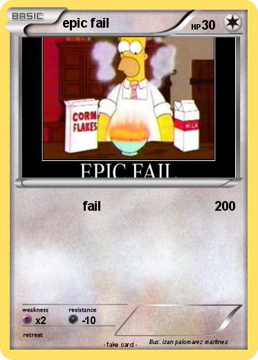 Pokemon epic fail