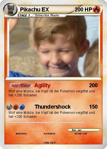 Pokemon Pikachu EX