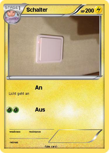 Pokemon Schalter
