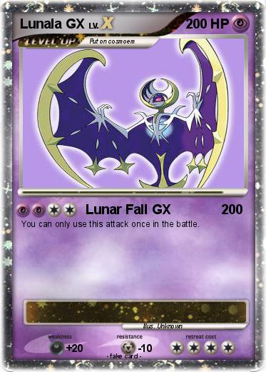 Pokemon Lunala GX