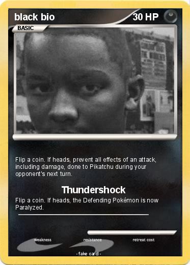 Pokemon black bio
