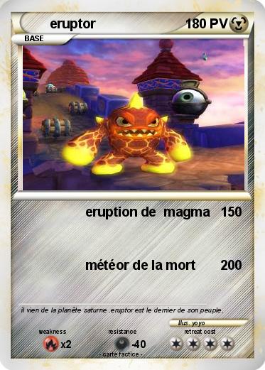 Pokemon eruptor