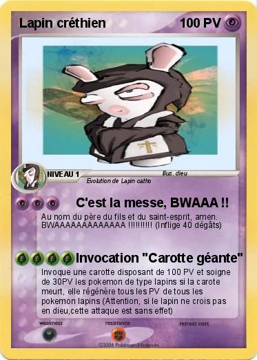 Pokemon Lapin créthien