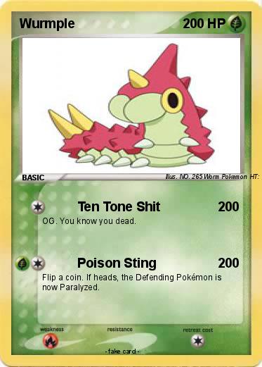 Pokemon Wurmple