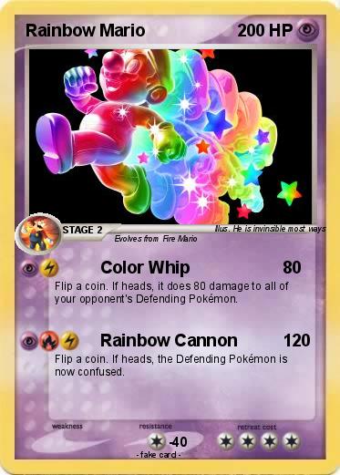 Pokemon Rainbow Mario