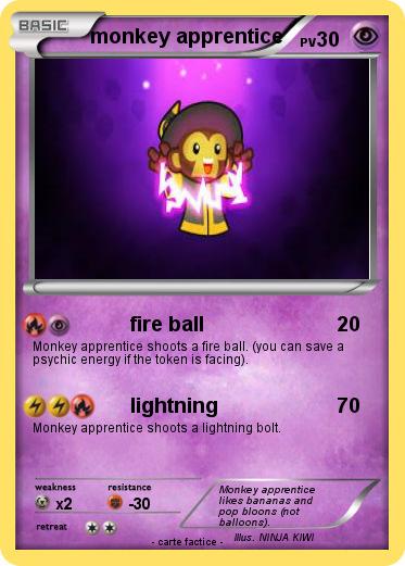 Pokemon monkey apprentice