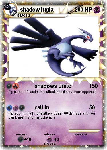 Pokemon shadow lugia