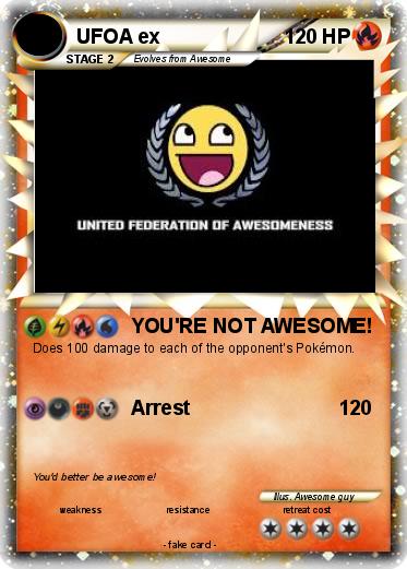 Pokemon UFOA ex