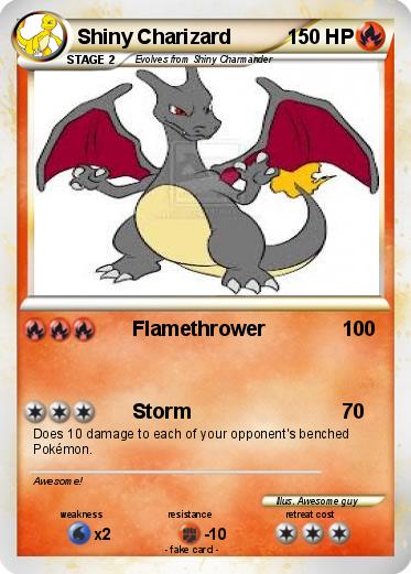 Pokemon Shiny Charizard