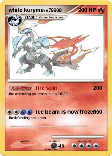 Pokemon white kuryme
