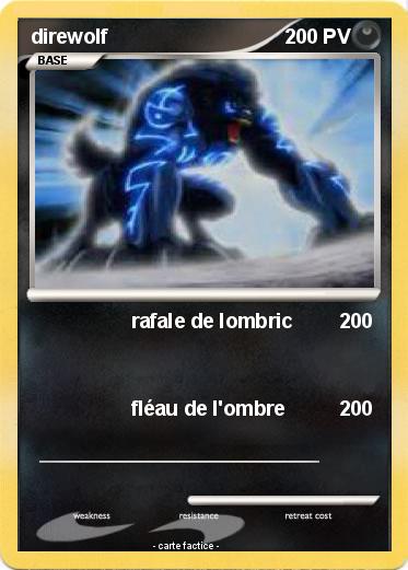 Pokemon direwolf