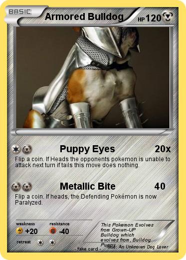 Pokemon Armored Bulldog