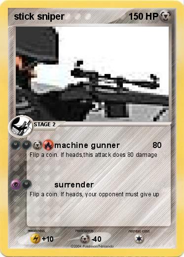 Pokemon stick sniper 