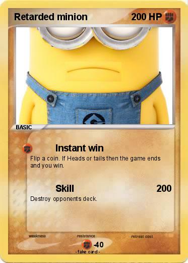 Pokemon Retarded minion