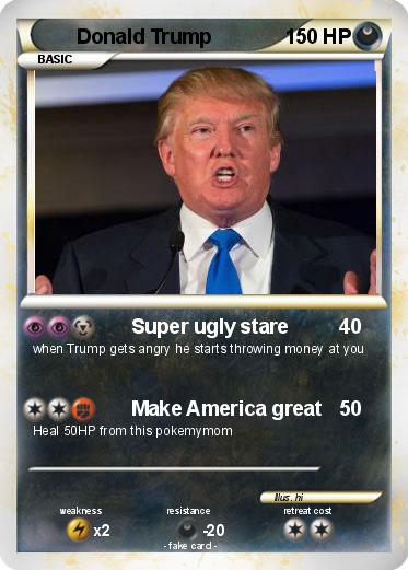 Pokemon Donald Trump