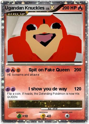 Pokemon Ugandan Knuckles