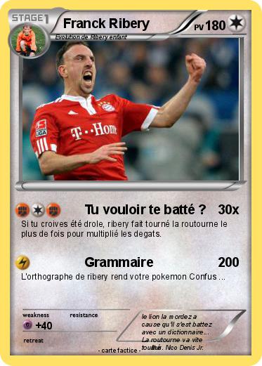Pokemon Franck Ribery