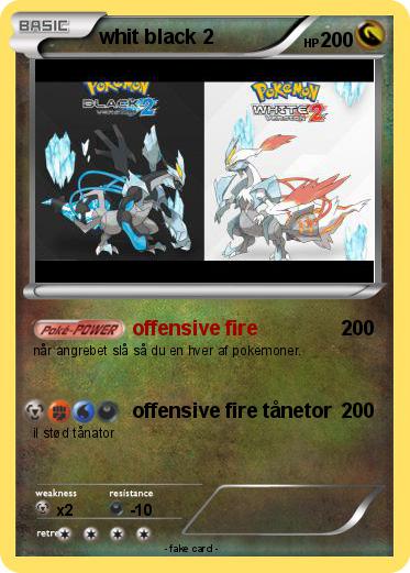 Pokemon whit black 2