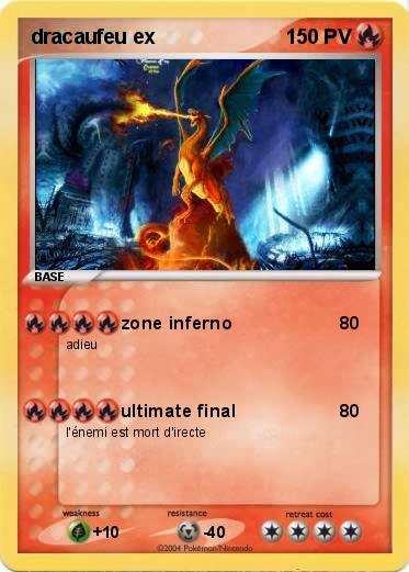 Pokemon dracaufeu ex