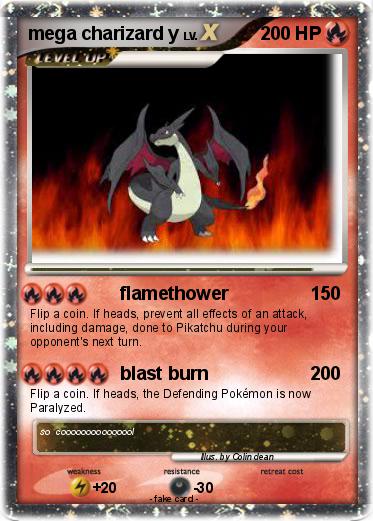 Pokemon mega charizard y