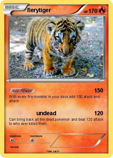 Pokemon fierytiger