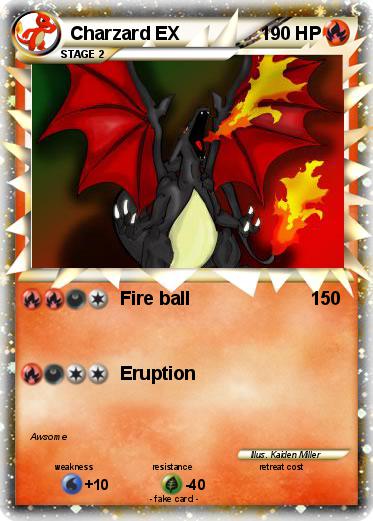 Pokemon Charzard EX