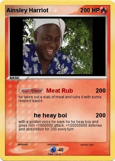 Pokemon Ainsley Harriot
