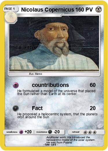 Pokemon Nicolaus Copernicus