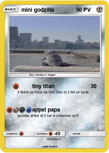 Pokemon mini godzilla