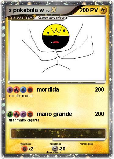 Pokemon x pokebola w