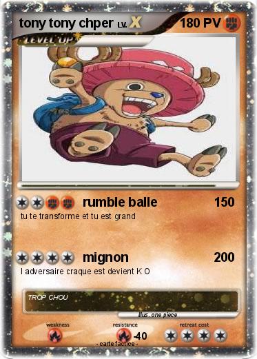 Pokemon tony tony chper