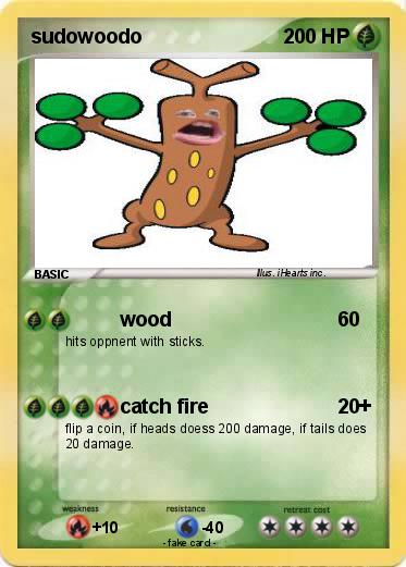 Pokemon sudowoodo