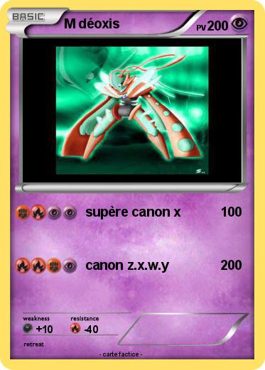 Pokemon M déoxis