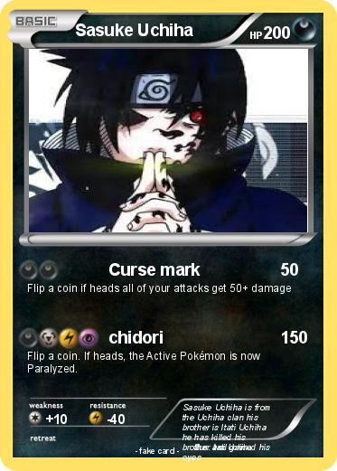 Pokemon Sasuke Uchiha
