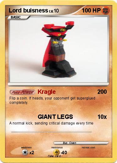 Pokemon Lord buisness