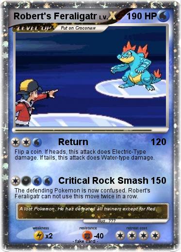 Pokemon Robert's Feraligatr