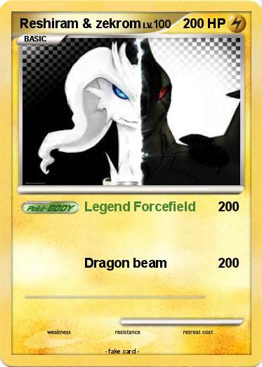 Pokemon Reshiram & zekrom