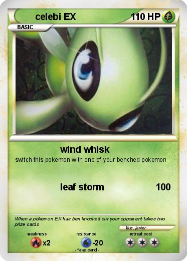 Pokemon celebi EX