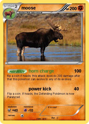 Pokemon moose