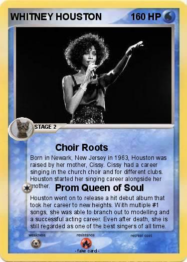 Pokemon WHITNEY HOUSTON