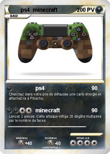 Pokemon ps4  minecraft