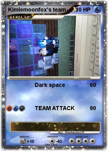 Pokemon Kimlemoonfox's team