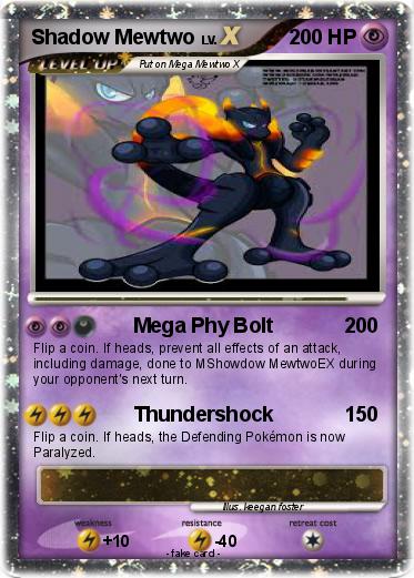 Pokemon Shadow Mewtwo