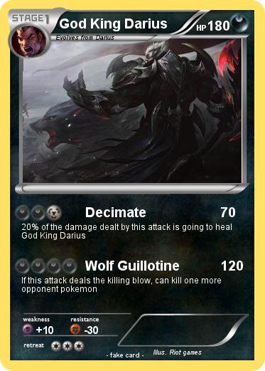 Pokemon God King Darius