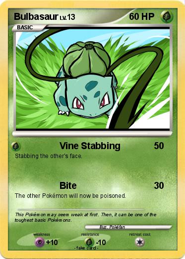 Pokemon Bulbasaur