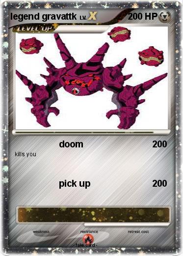 Pokemon legend gravattk