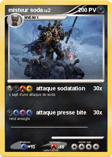 Pokemon misteur soda