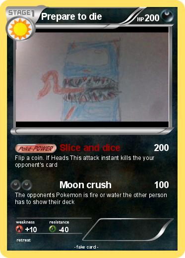 Pokemon Prepare to die