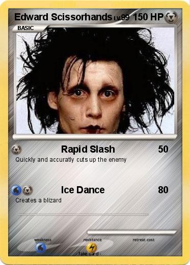 Pokemon Edward Scissorhands