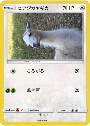 Pokemon ヒツジカヤギカ